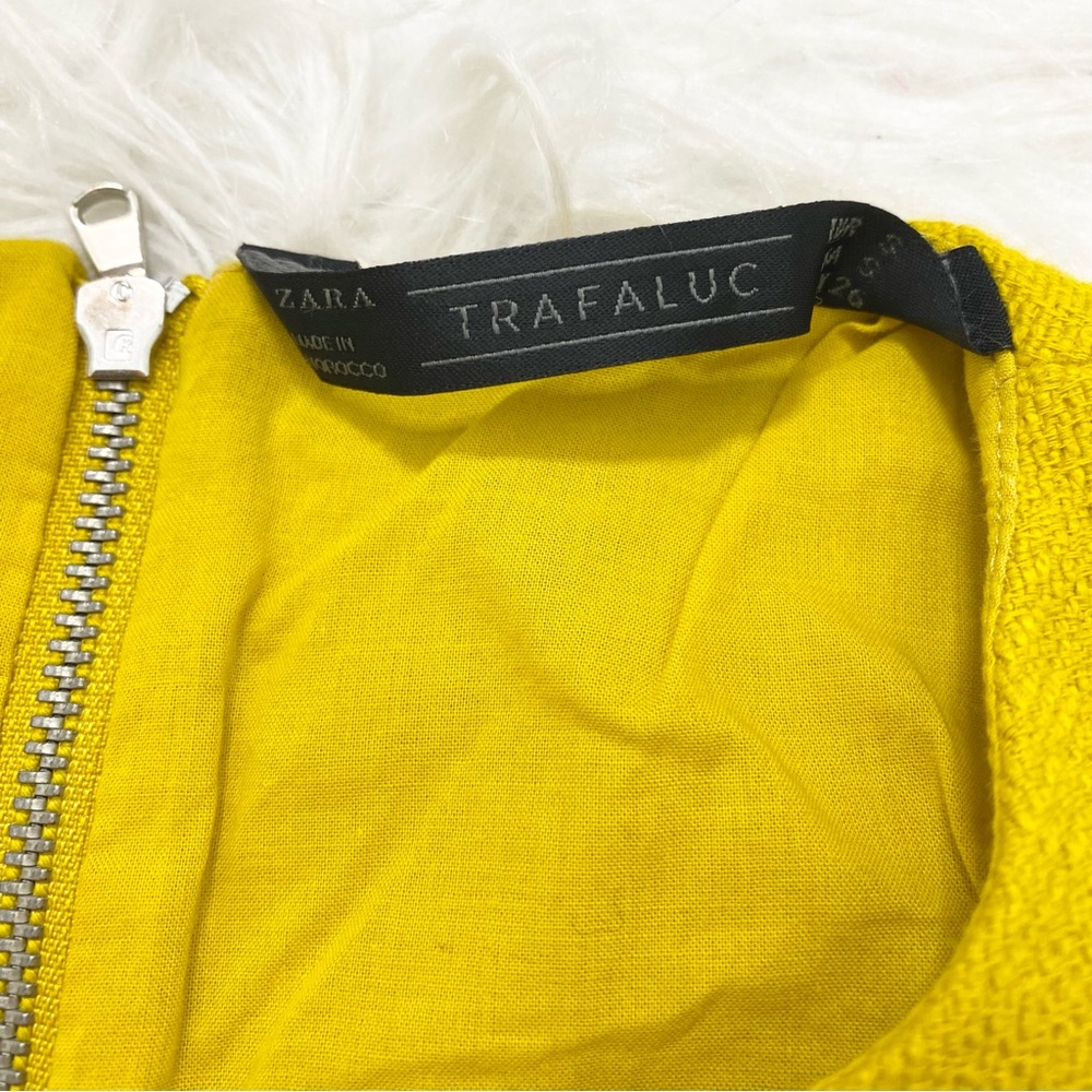 Zara Yellow Sleeveless Top - Picture 6 of 6